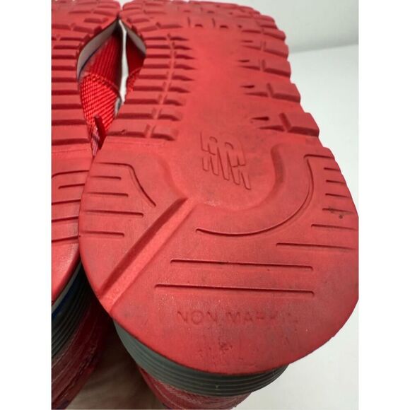 New balance 574 Men’s Classic Paint Chip Red White Blue Size 6 See Description - Picture 9 of 15